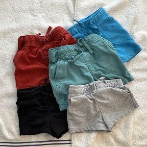 Toddler Colorful Shorts Set of 5